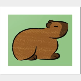 Capybara Posters and Art